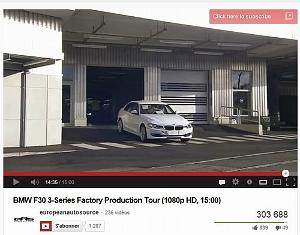 218 BMW F30 3-Series Factory Production Tour